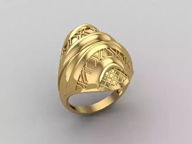 Women Ring Plain Ring Ready STL 3DM Models Womens Rings