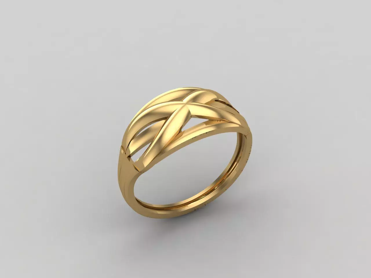 Women Ring Plain Ring Ready STL 3DM Models Womens Rings 3D print model_0
