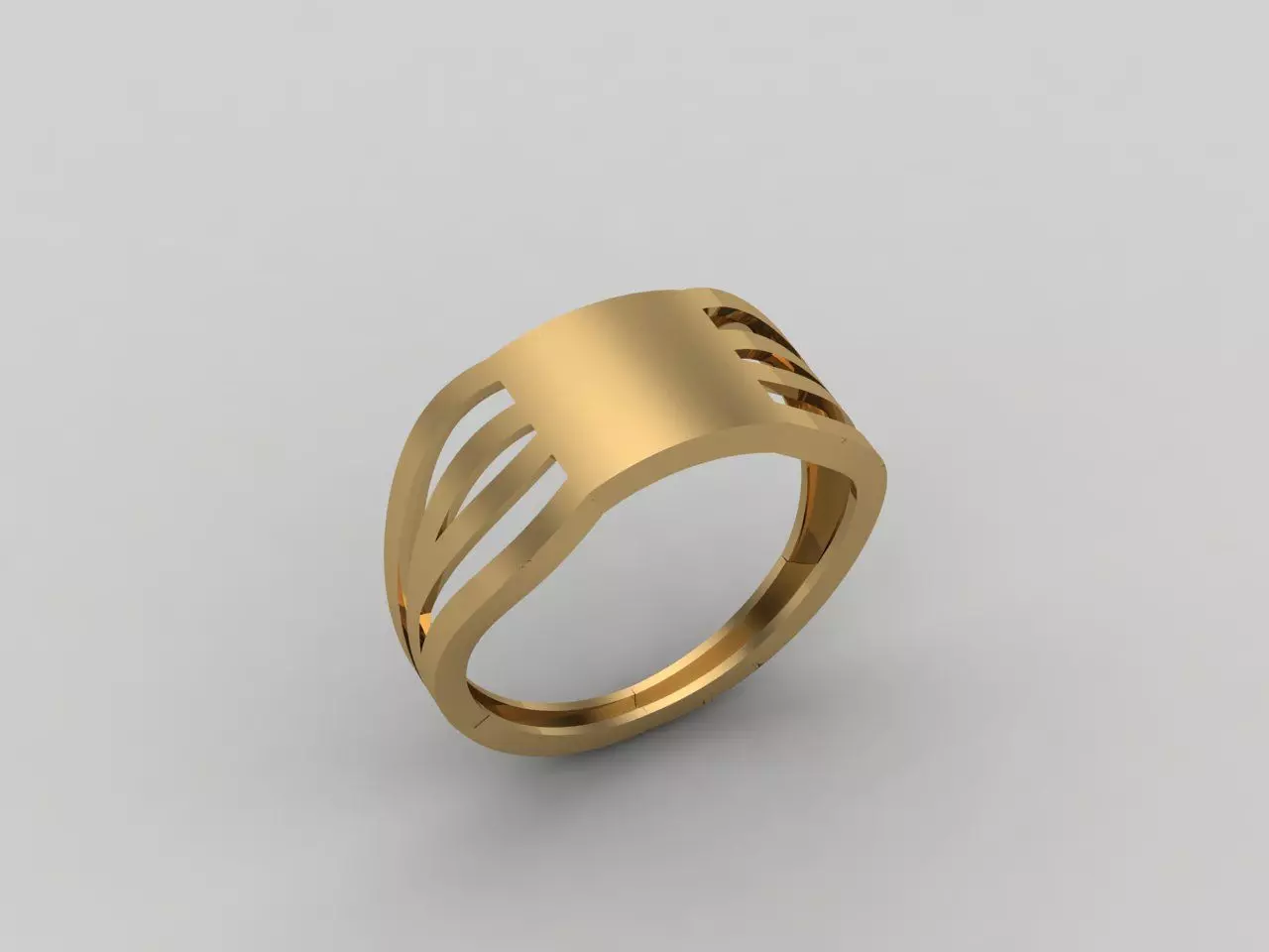 Women Ring Plain Ring Ready STL 3DM Models Womens Rings 3D print model_0