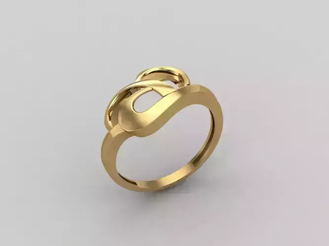 Women Ring Plain Ring Ready STL 3DM Models Womens Rings