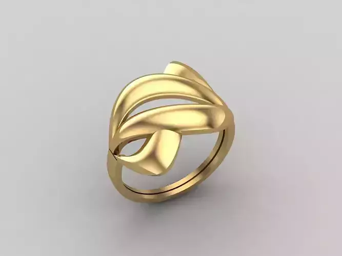 Women Ring Plain Ring Ready STL 3DM Models Womens Rings