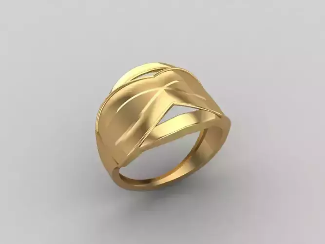 Women Ring Plain Ring Ready STL 3DM Models Womens Rings