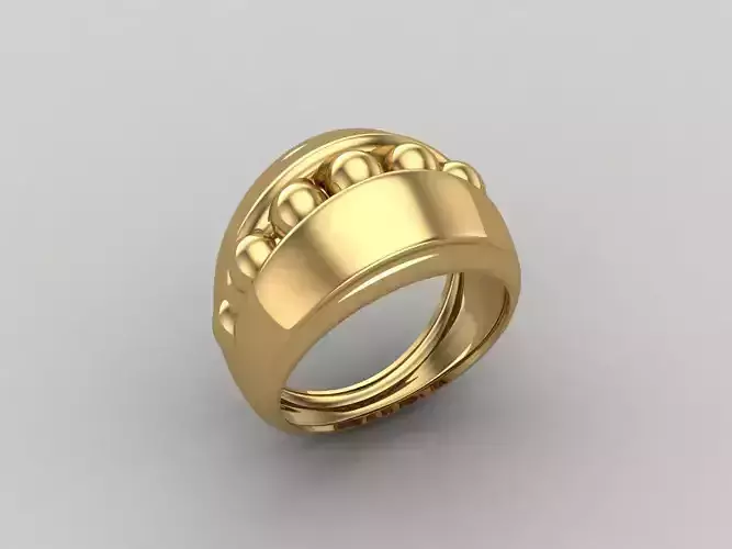 Women Ring Plain Ring Ready STL 3DM Models Womens Rings