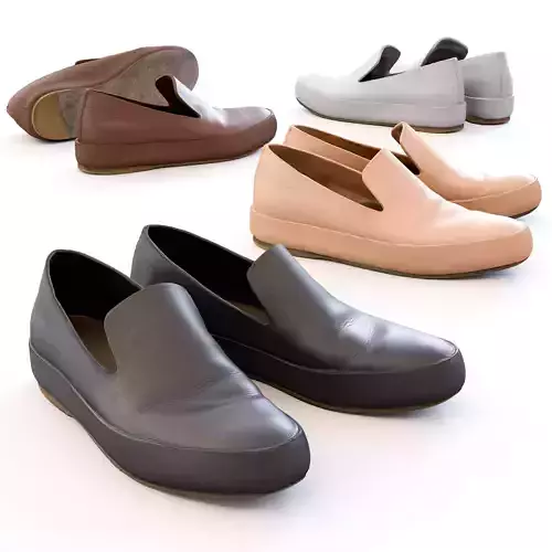Leather Slip-on Shoes