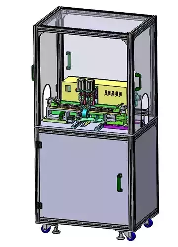 Snap Ring Assembly Machine 3D model