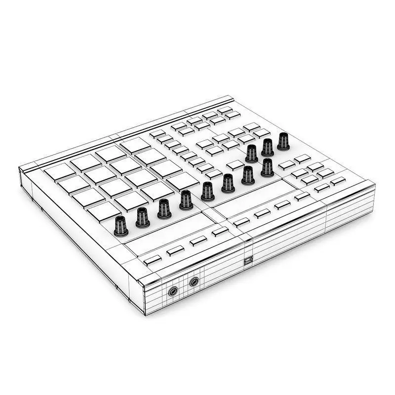 Pad Controller 1 3D model_0