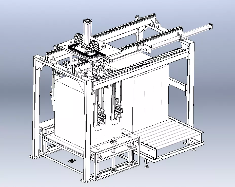 Gantry Transfer System 3D model_0