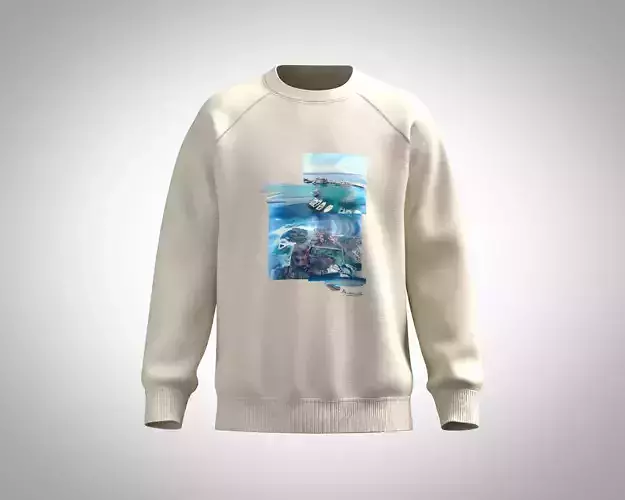 Mens Sweatshirt-Photoprint