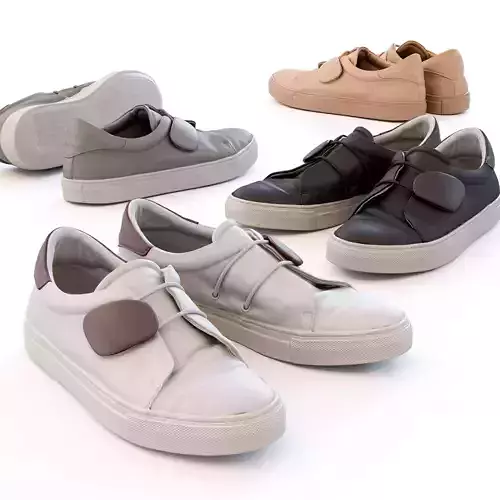 Elastic Strap Sneaker