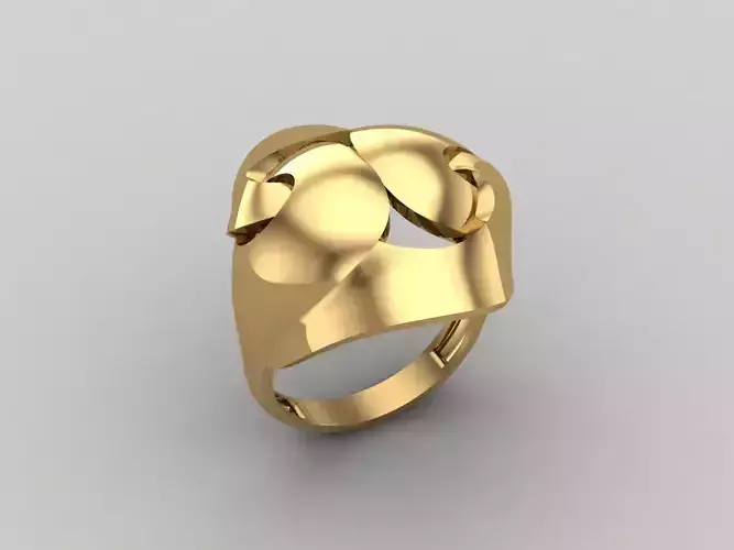 Women Ring Plain Ring Ready STL 3DM Models Womens Rings