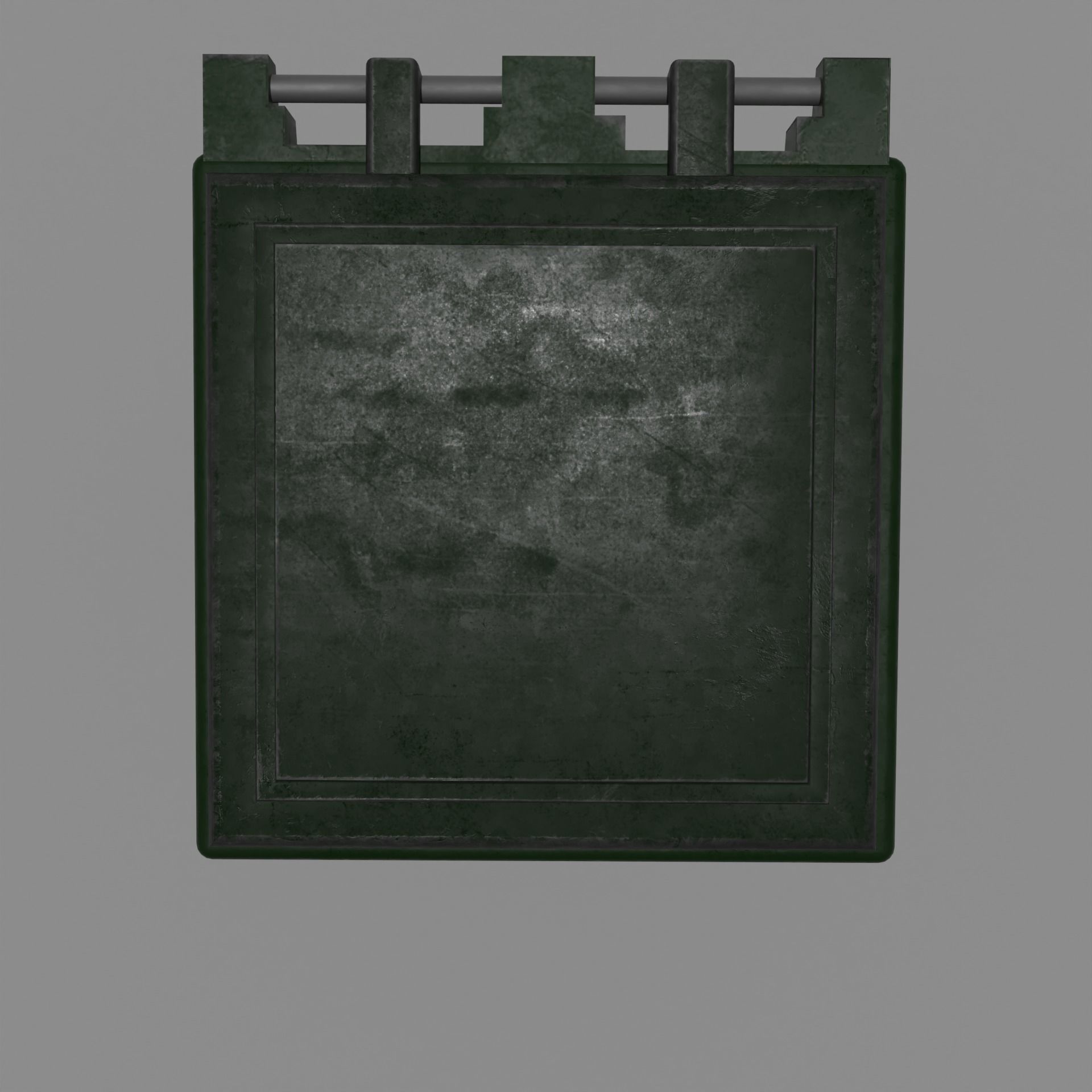 Trash Can 3D model_7