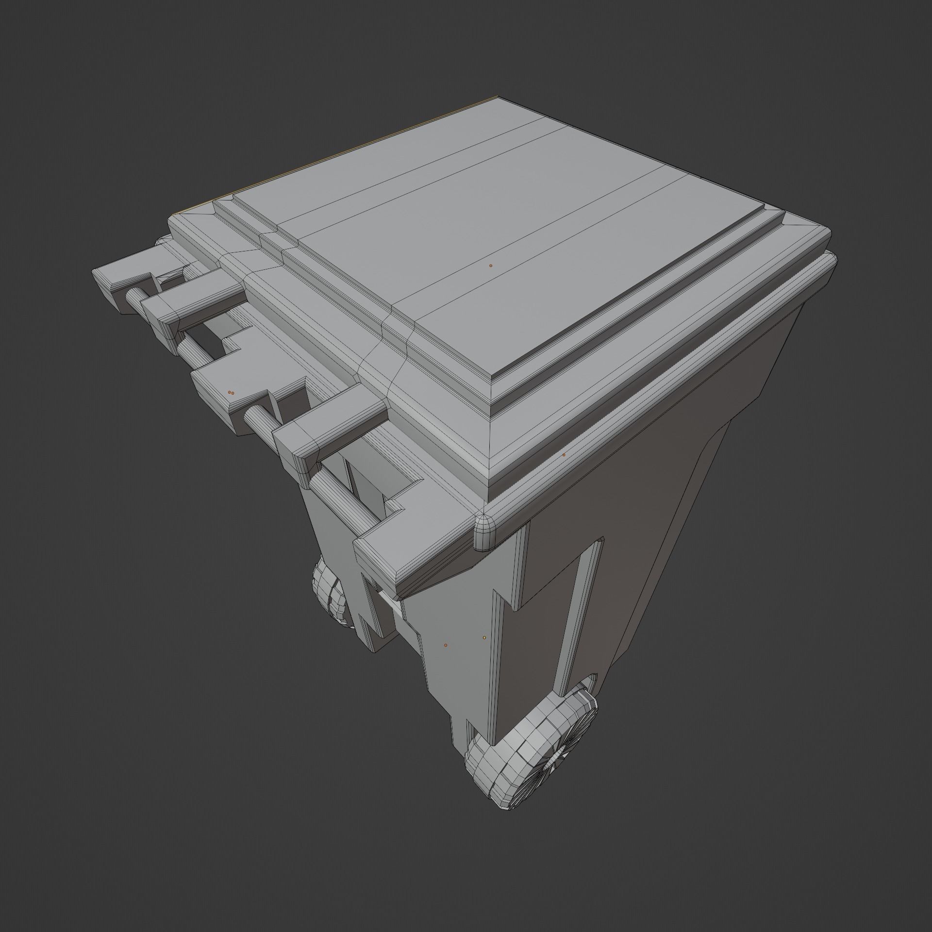 Trash Can 3D model_12