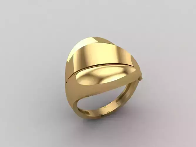 Women Ring Plain Ring Ready STL 3DM Models Womens Rings