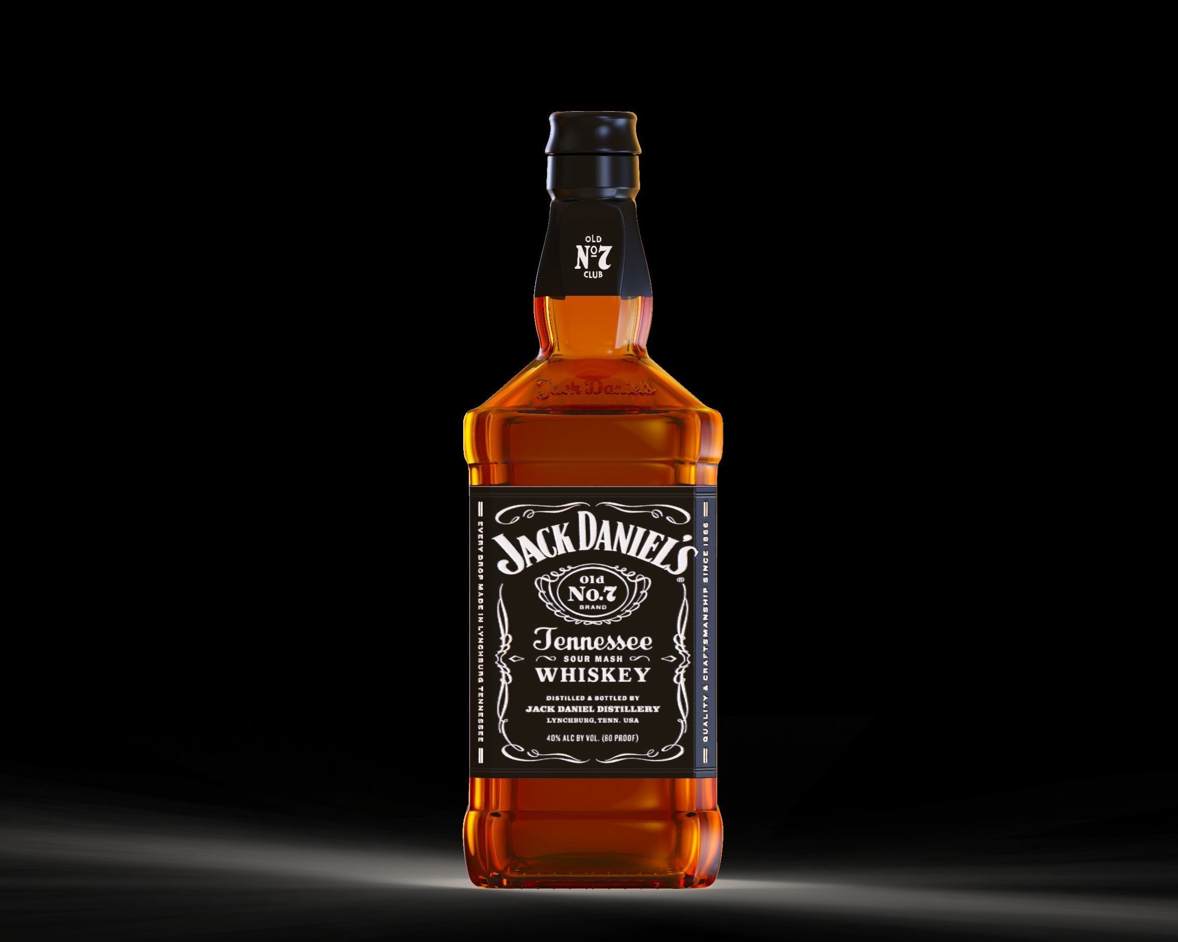 Whiskey Cutlery Holder 3D print model_5