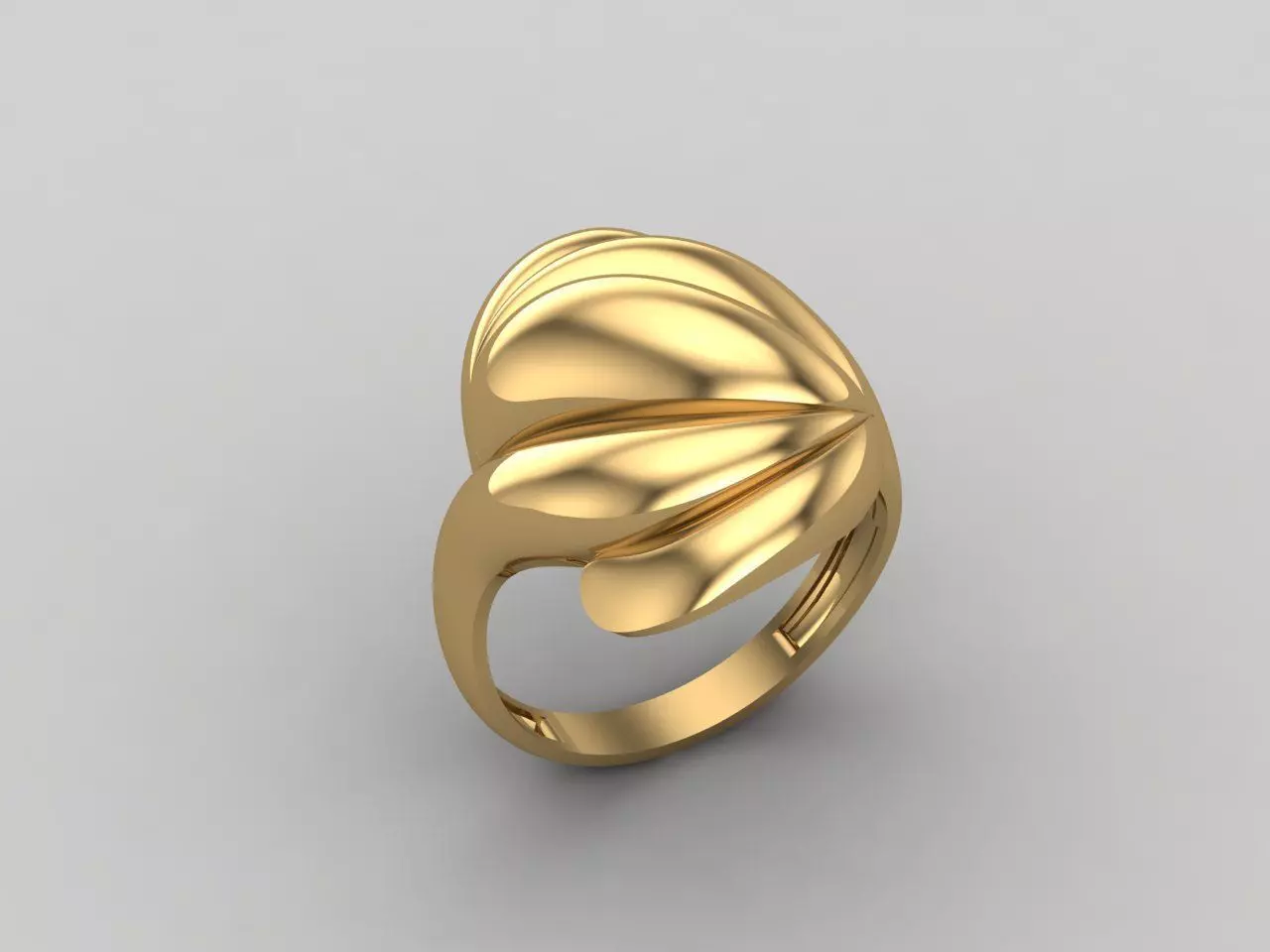 Women Ring Plain Ring Ready STL 3DM Models Womens Rings 3D print model_0