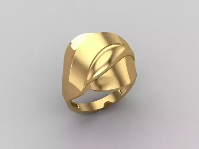 Women Ring Plain Ring Ready STL 3DM Models Womens Rings