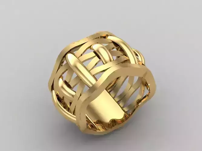 Women Ring Plain Ring Ready STL 3DM Models Womens Rings