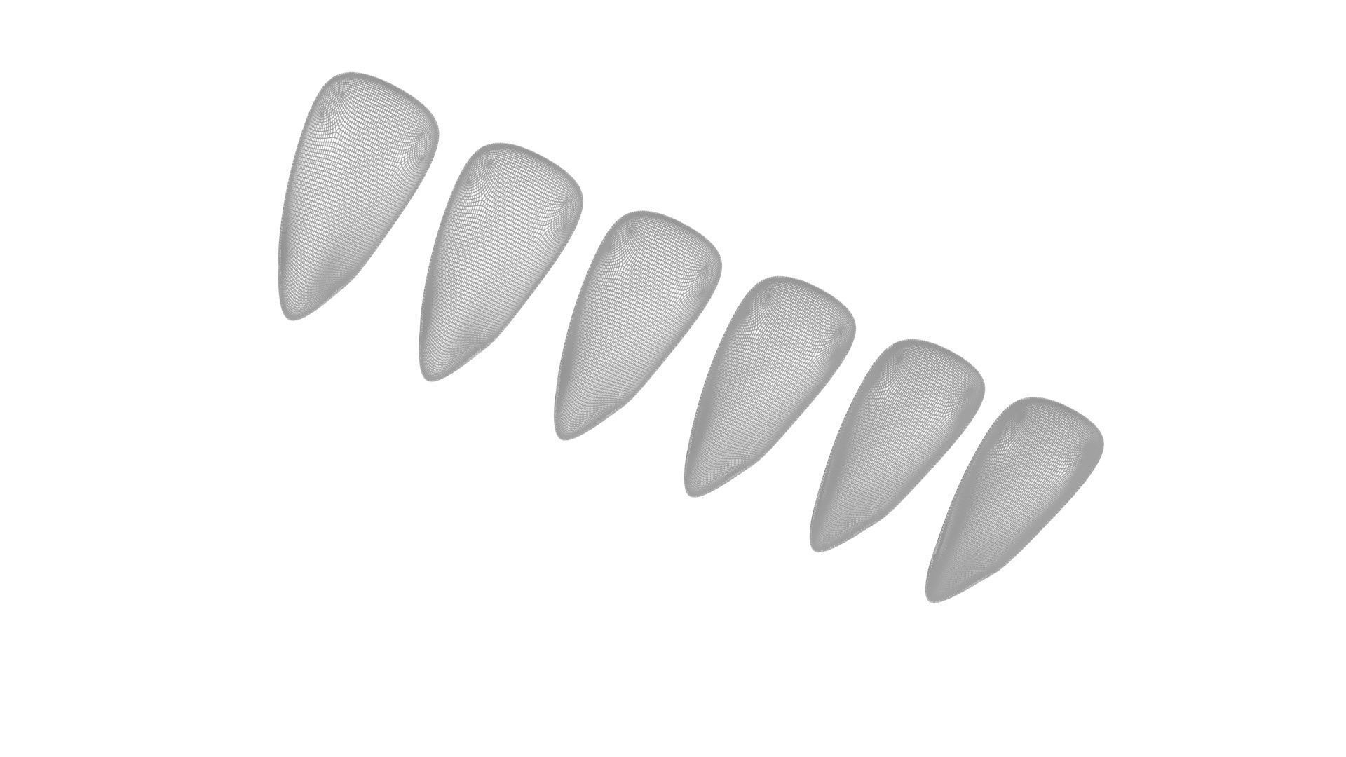 Artificial Nails 3D model_19