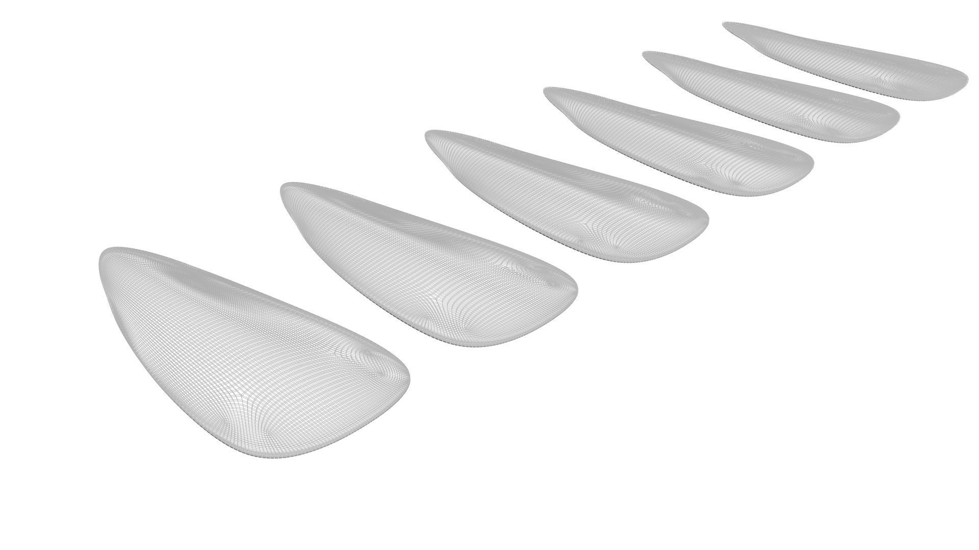 Artificial Nails 3D model_15