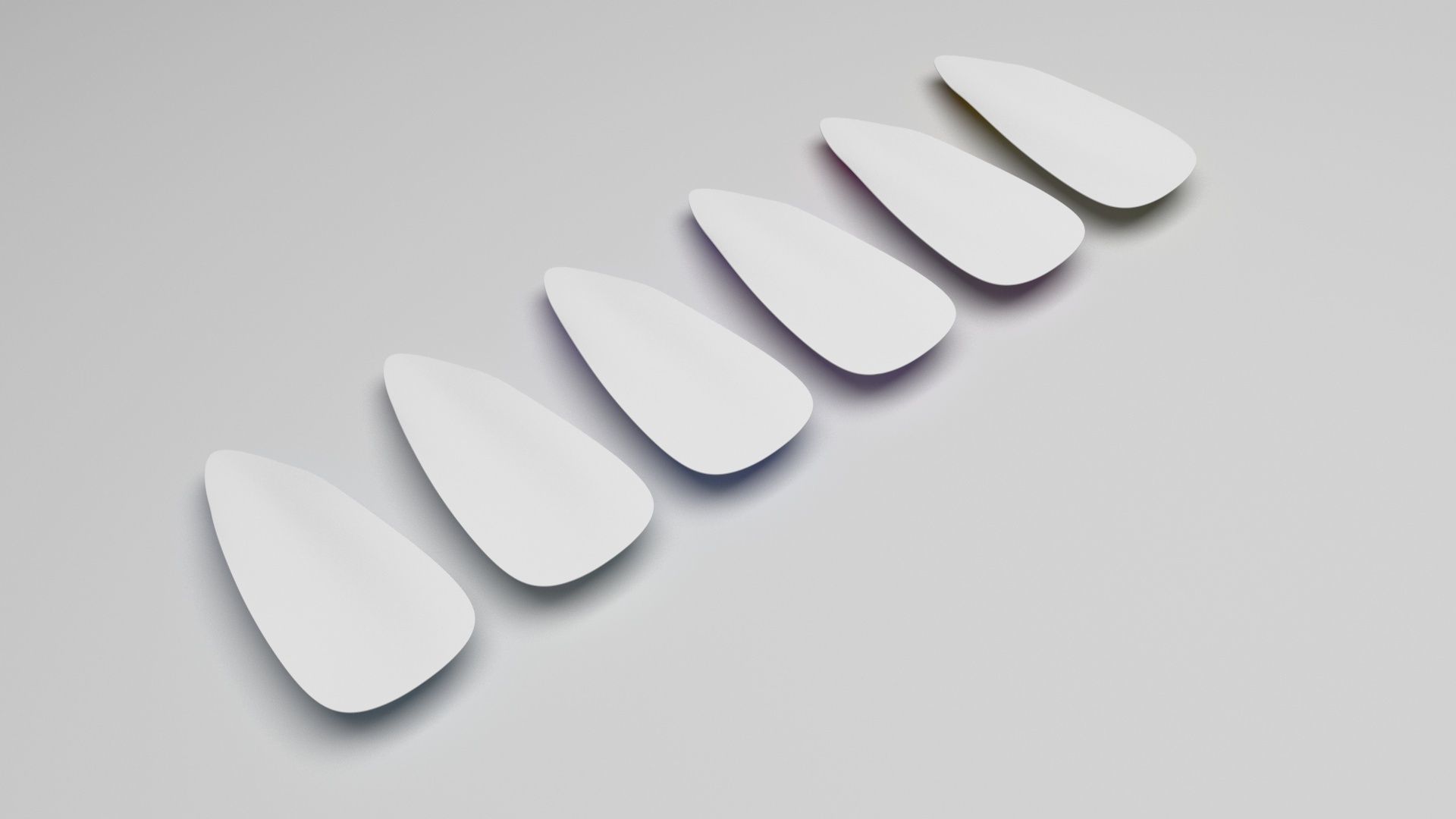 Artificial Nails 3D model_5