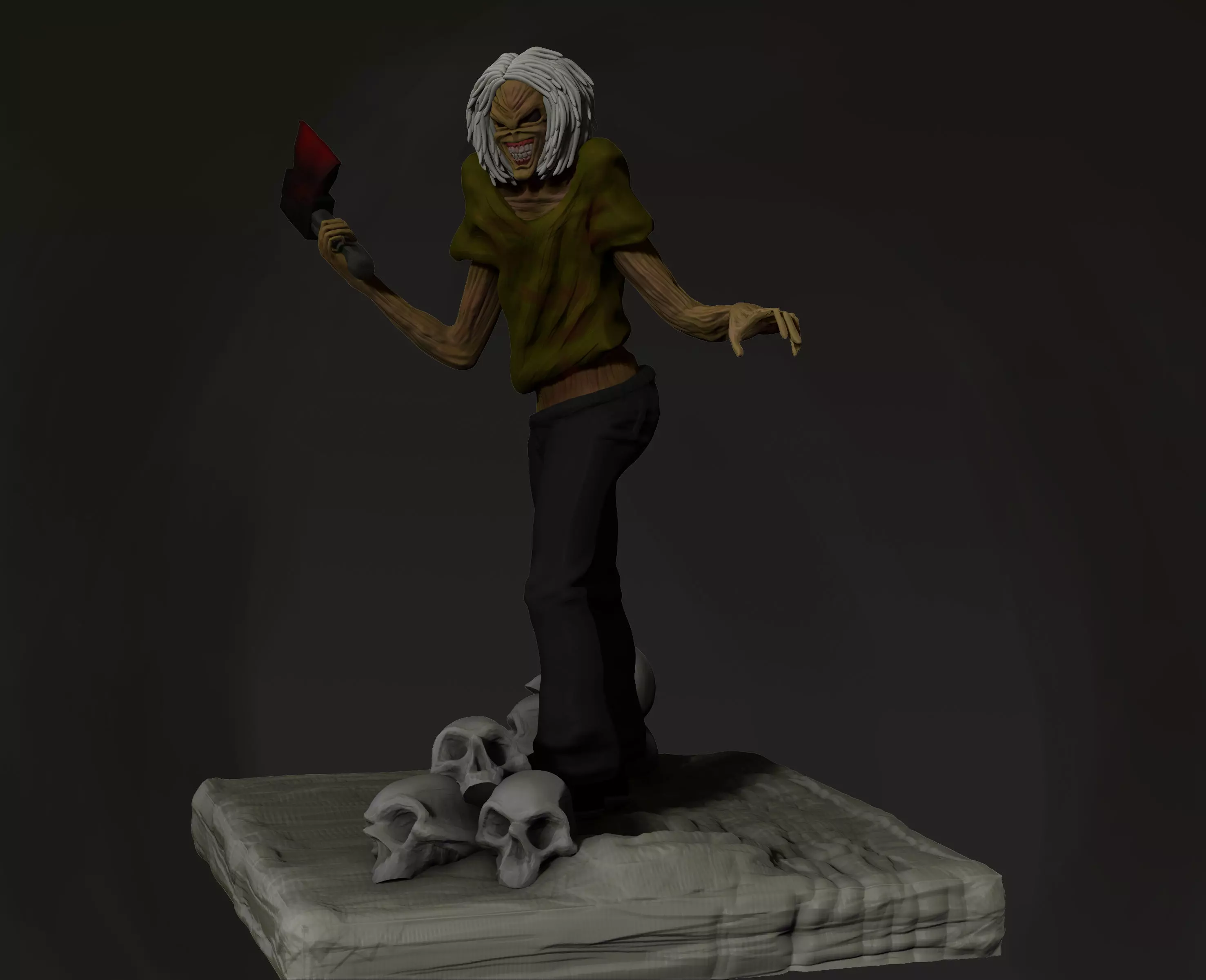 EDDIE IRON MAIDEN 3D print model 3D print model