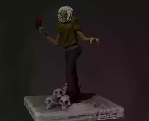 EDDIE IRON MAIDEN 3D print model