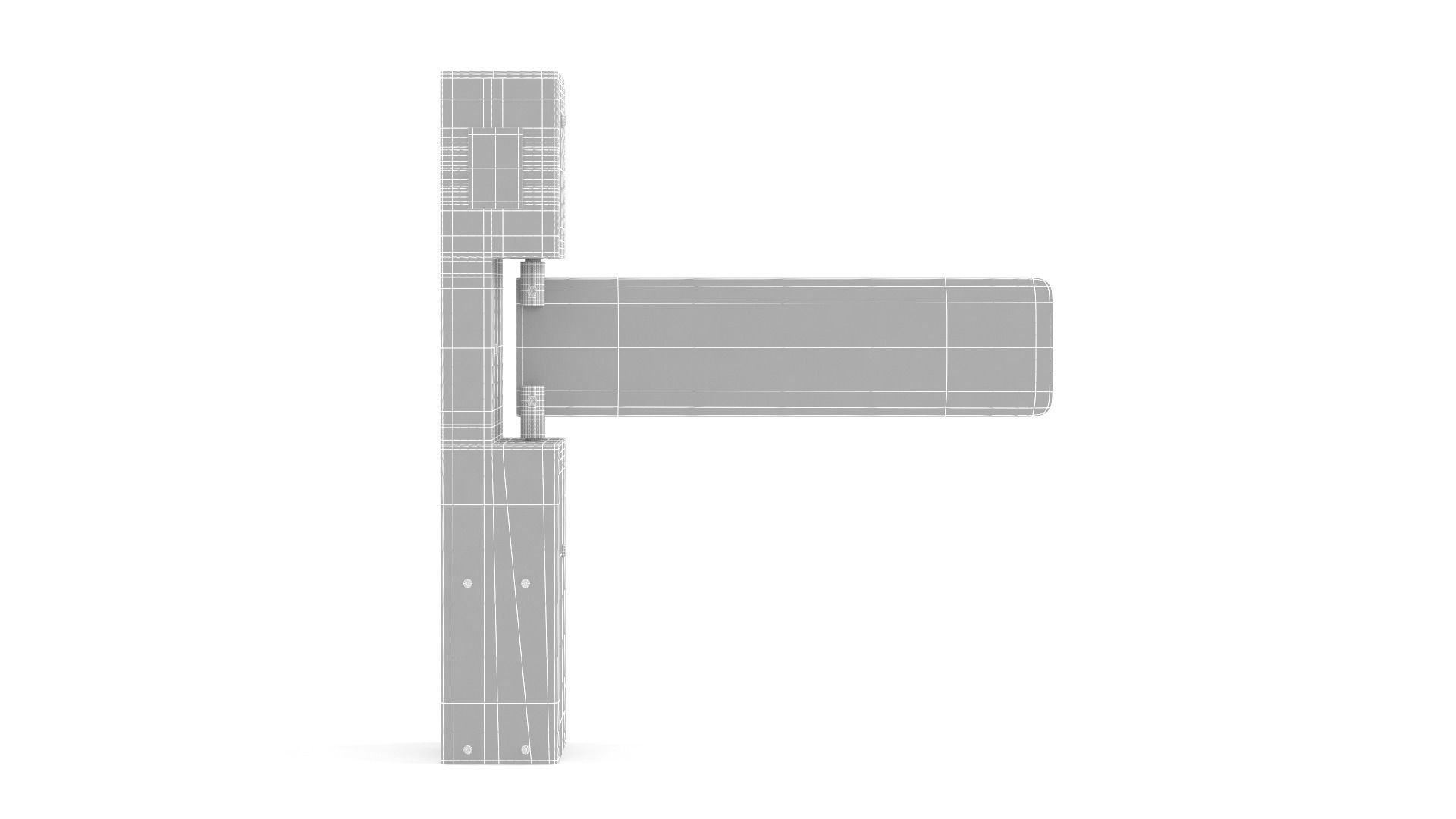 Turnstile Gate 3D model_7