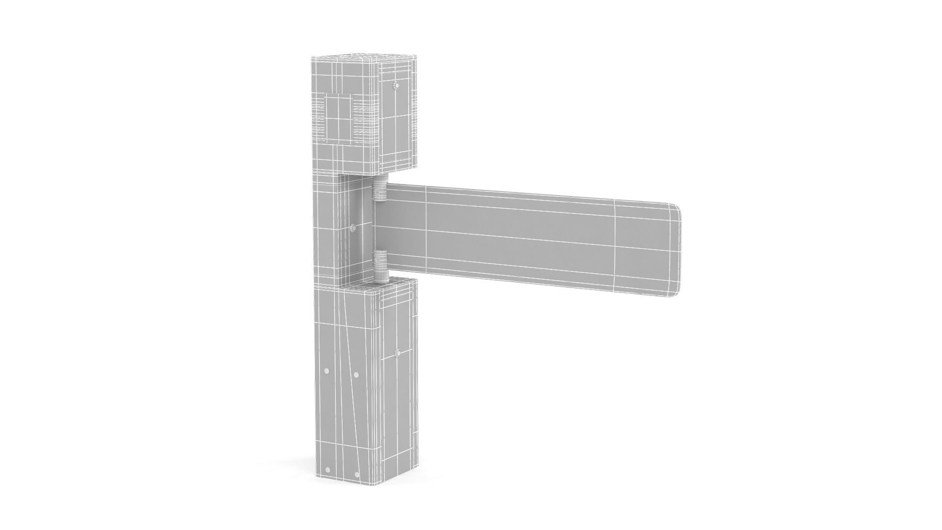 Turnstile Gate 3D model_8