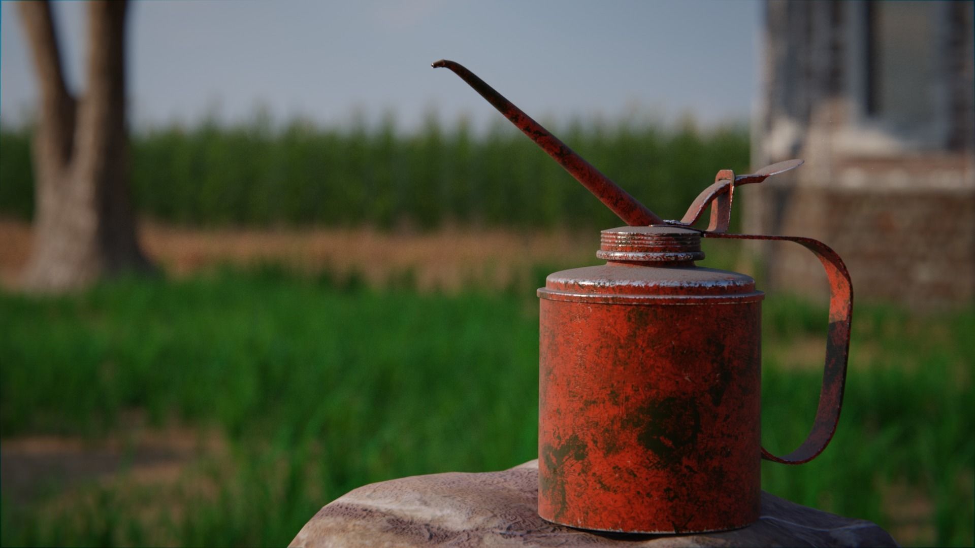 Old Farm 3d Scene 3D model_10