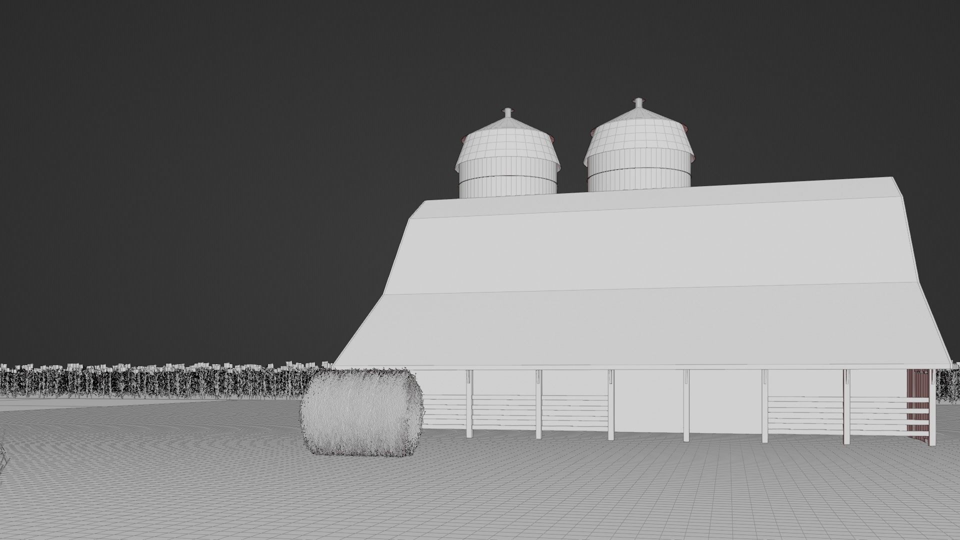 Old Farm 3d Scene 3D model_19