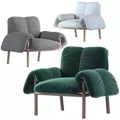 Violet armchair by Kassavello