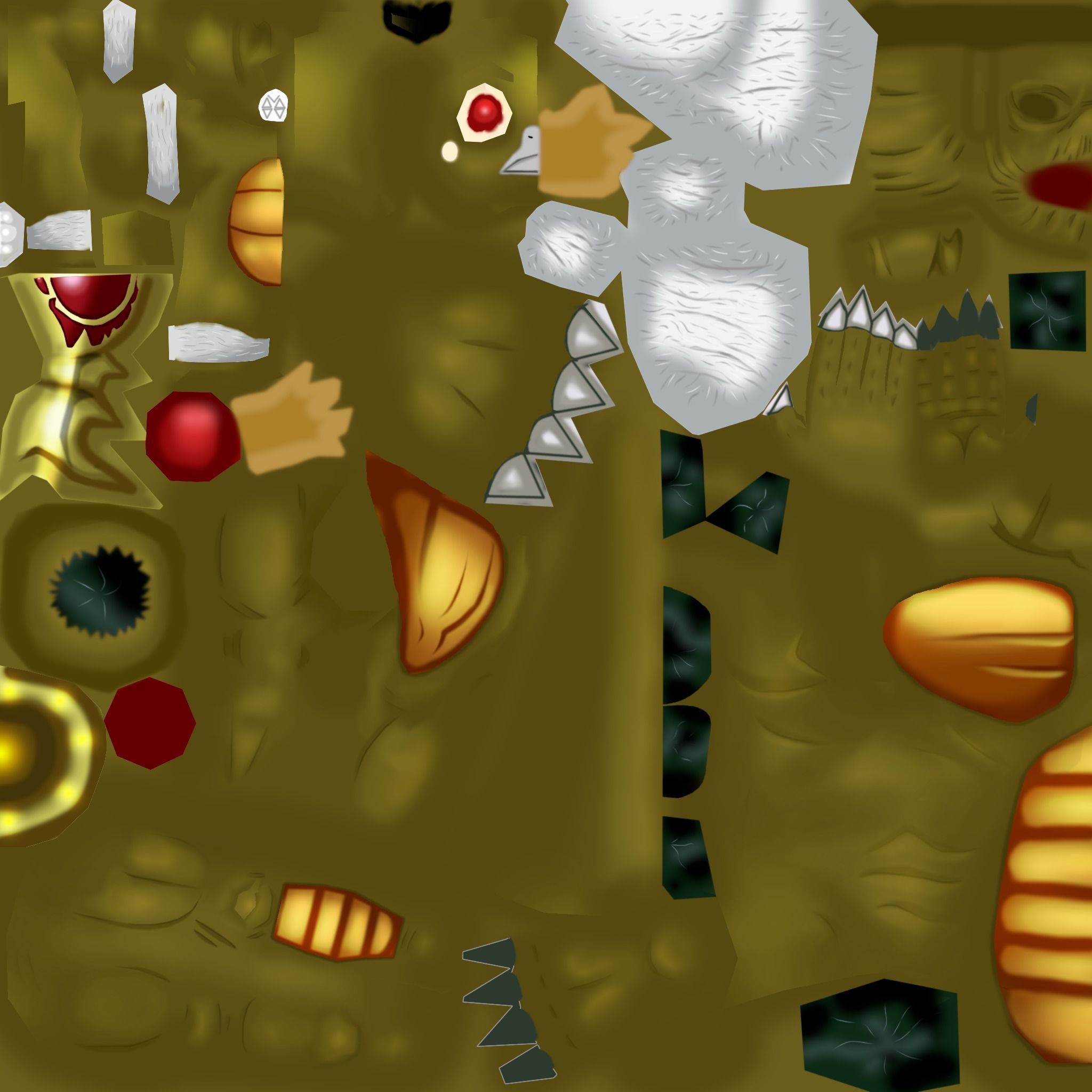 King of the Feral Imps Low-poly 3D model_5