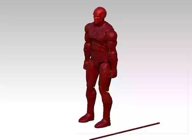 The Flash Articulated Action figure 