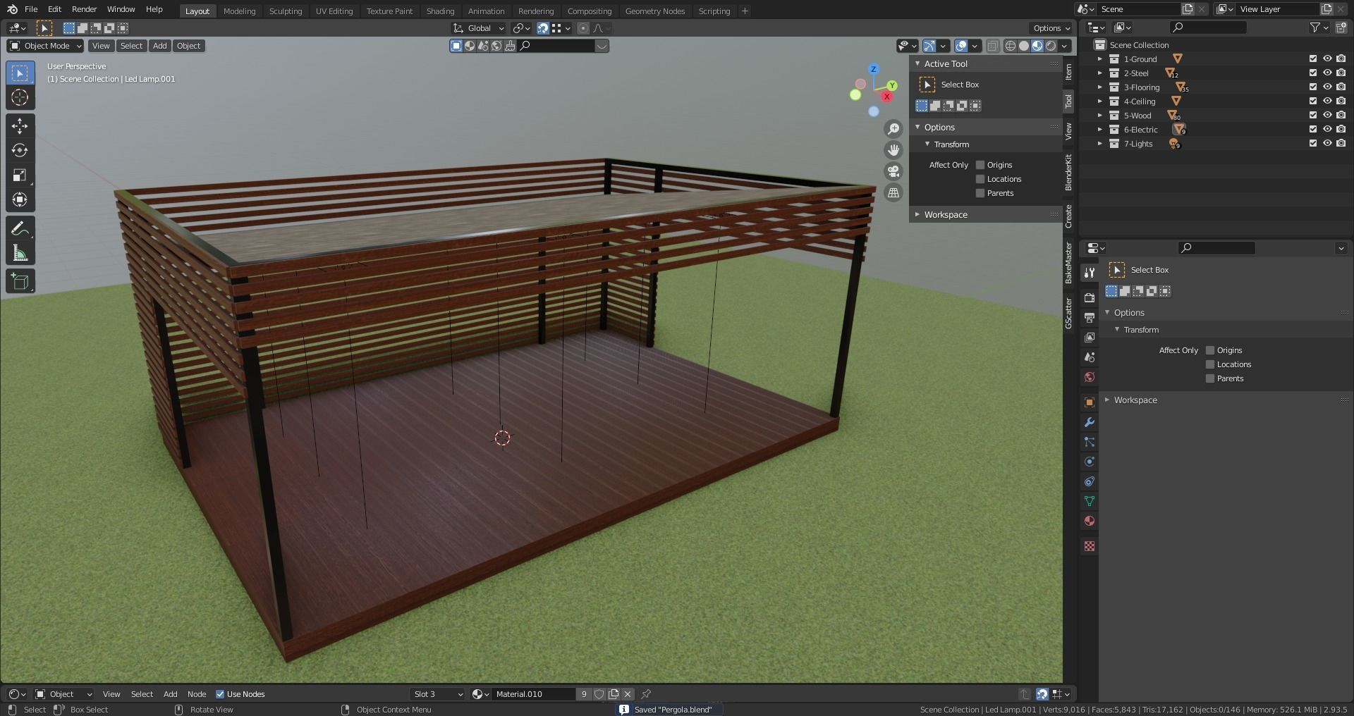 Pergola 3D model_17