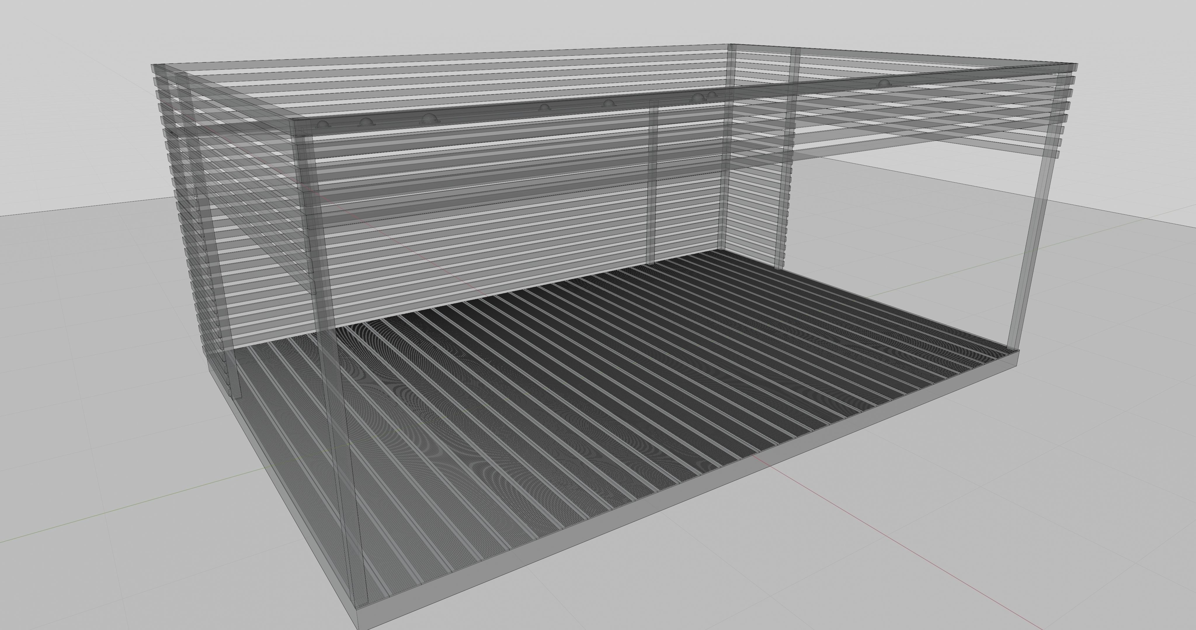 Pergola 3D model_13