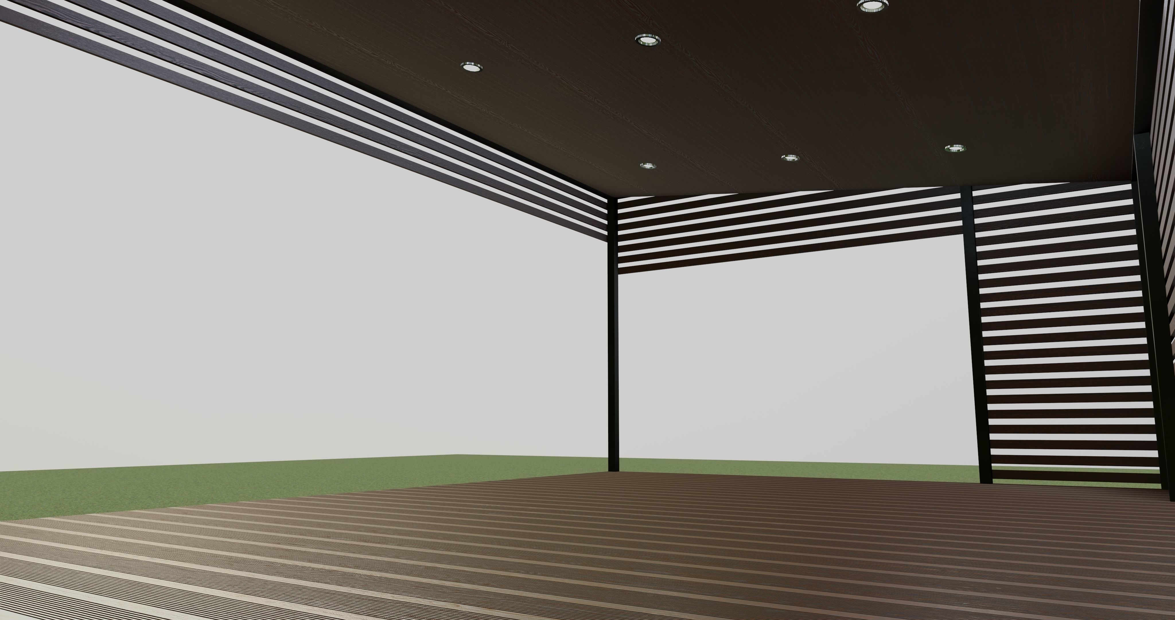 Pergola 3D model_9