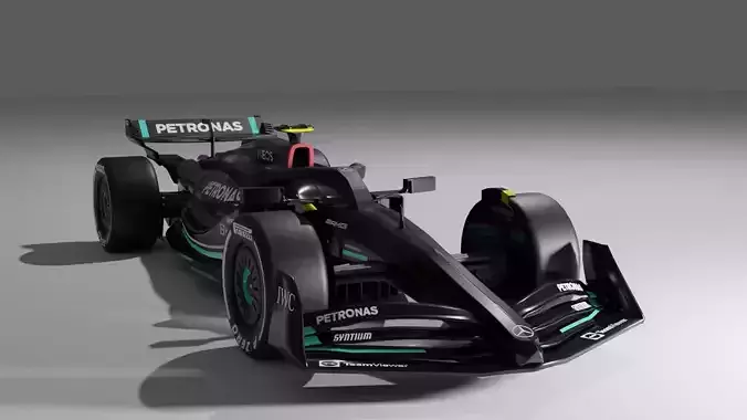 Mercedes AMG Petronas F1 Concept Design 3D model