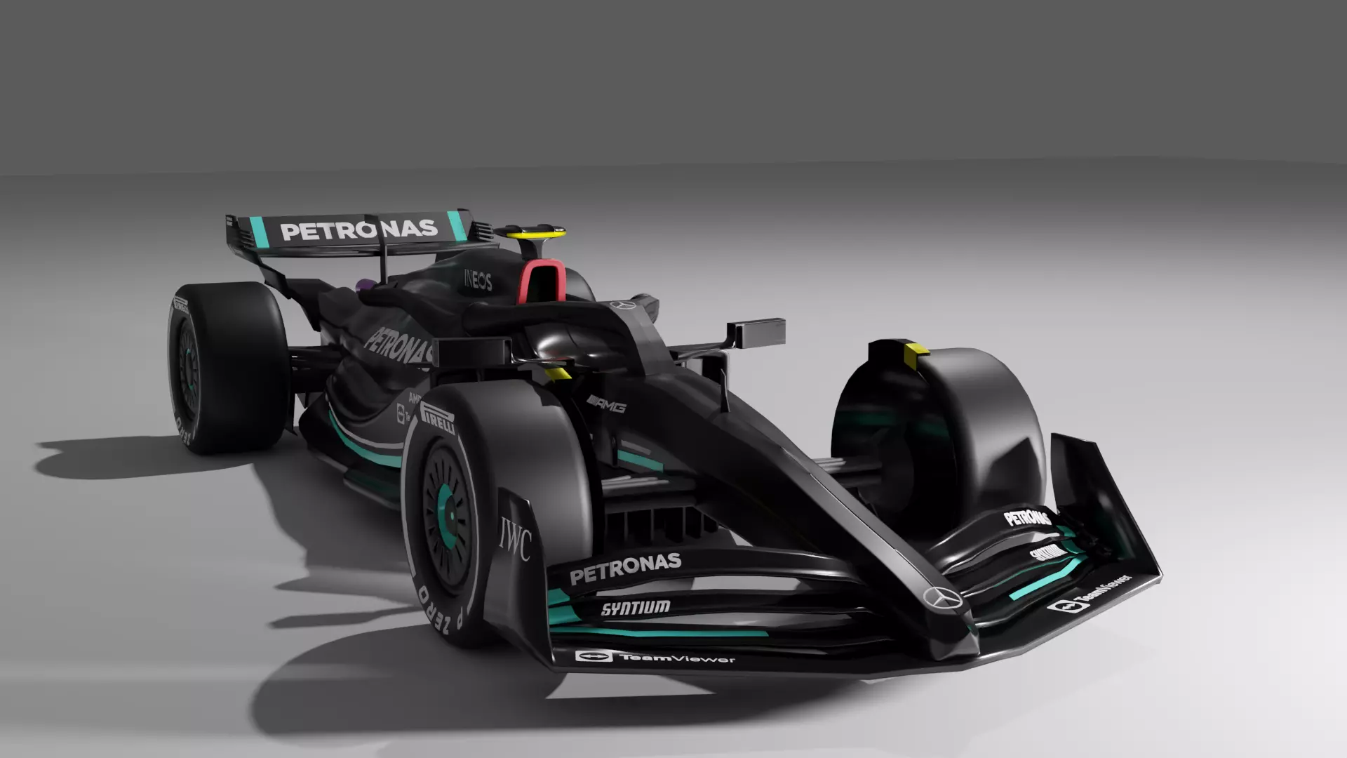 Mercedes AMG Petronas F1 Concept Design 3D model_0