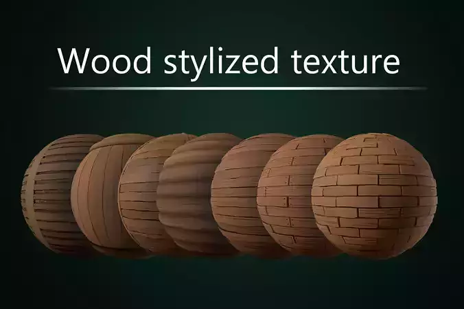 Wood stylized texture vol1 rompas Texture