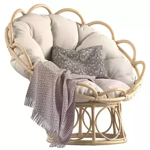 Papasan chair by Grandin Road