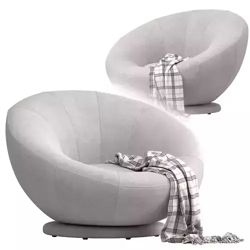 Lustre Velvet Light Gray Groovy Swivel
