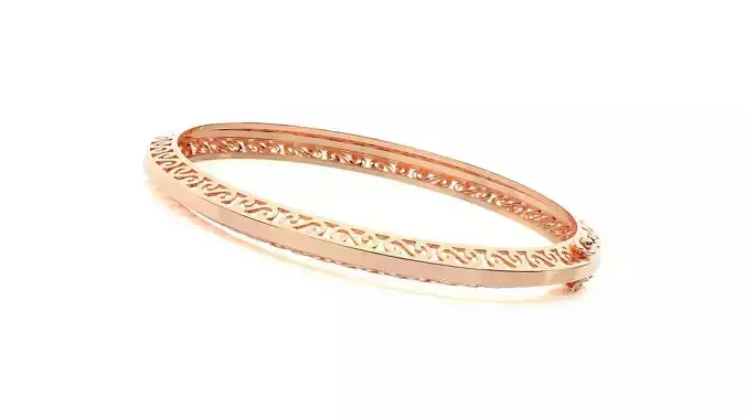 Mesh High Jewelry Diamond Bracelet 3dm stl renders details