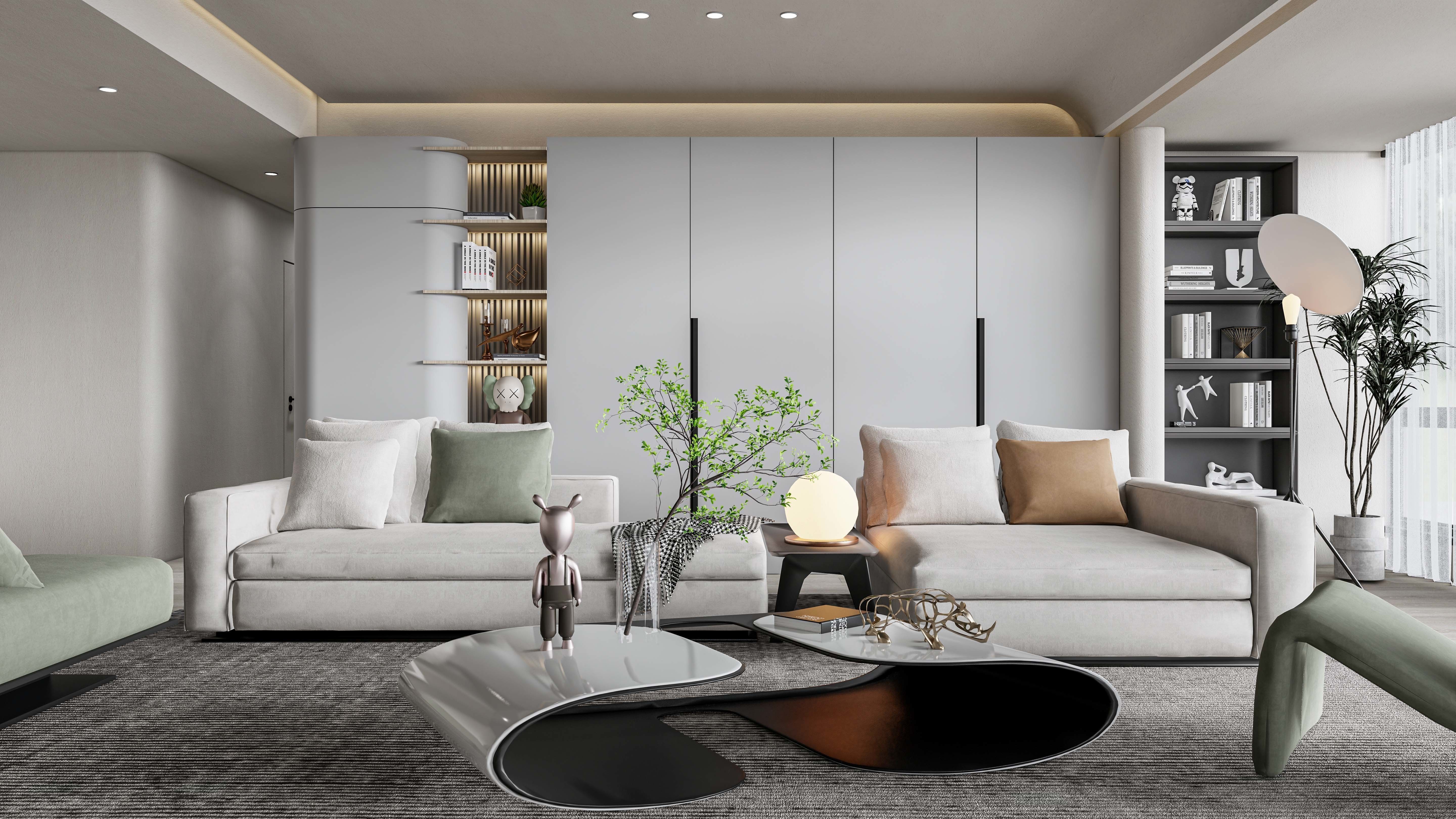 Living room 0 3D model_3