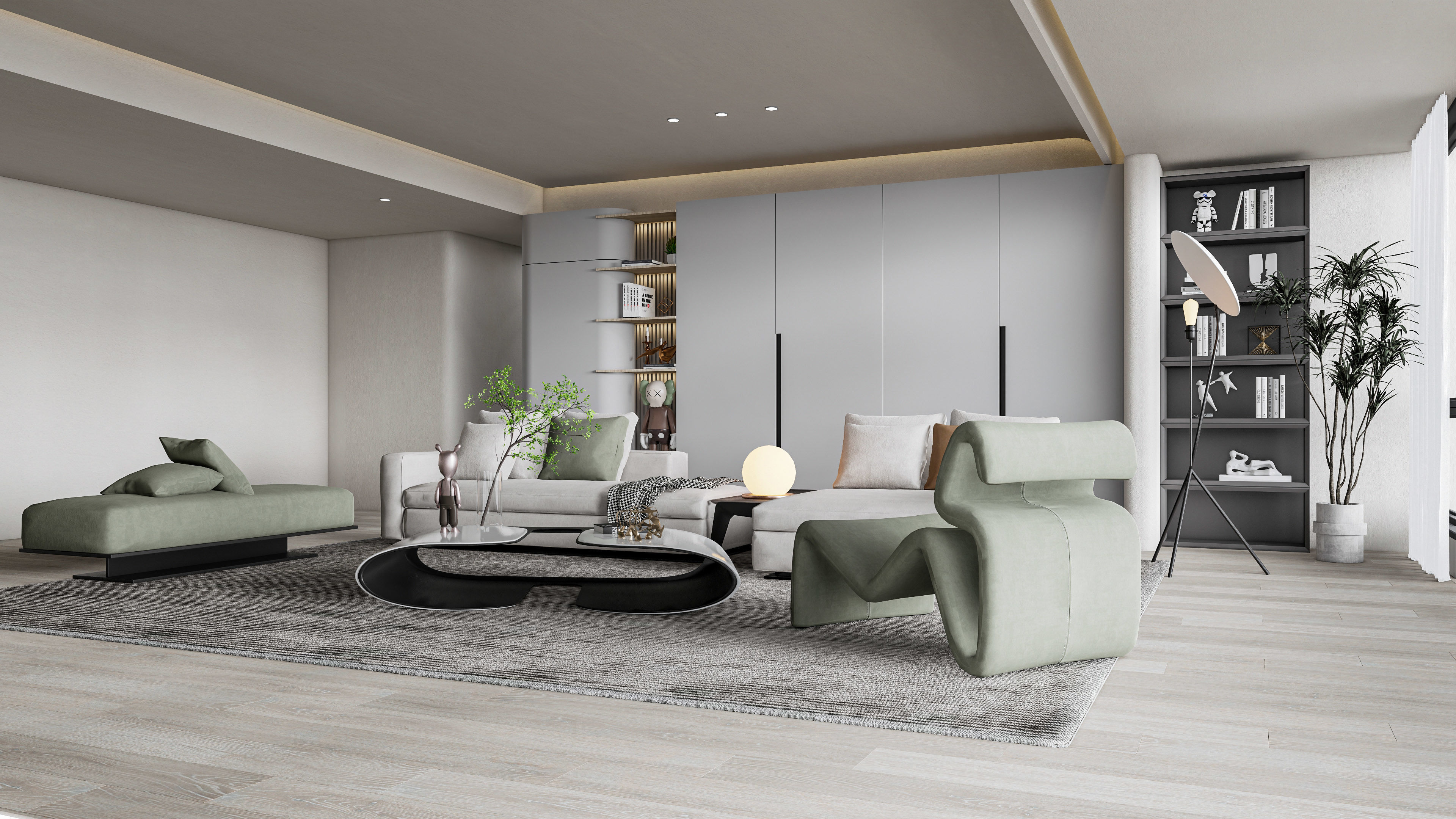Living room 0 3D model_6