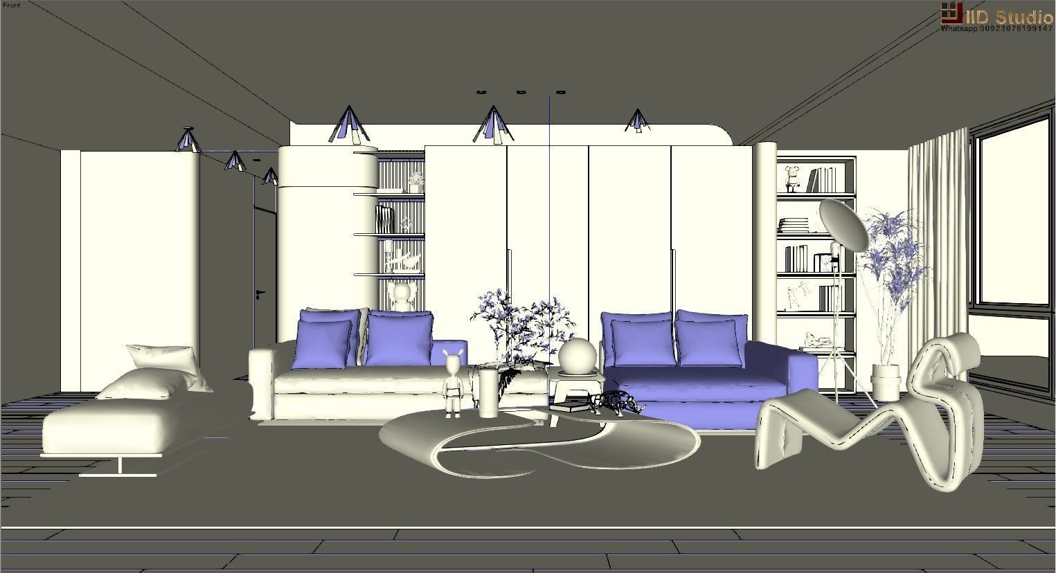 Living room 0 3D model_14
