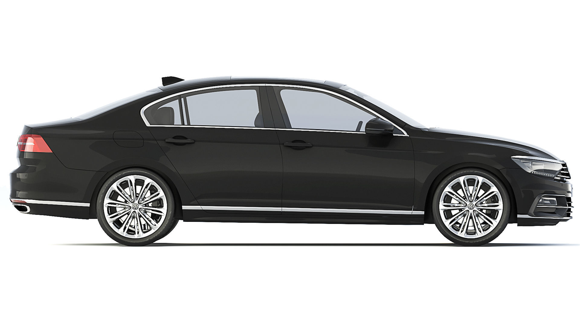 Volkswagen Passat B8 R-Line 2018 3D model | CGTrader