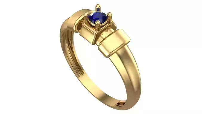 SINGLE STONE RING-RT05