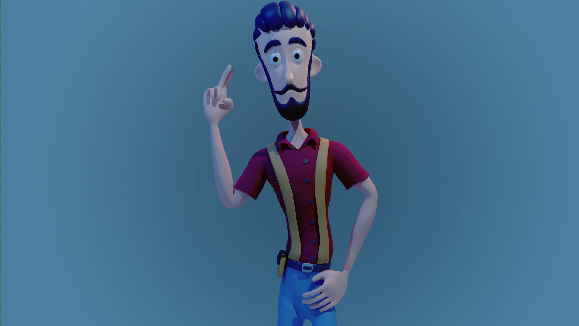 WOODCUTTER 3D model_5