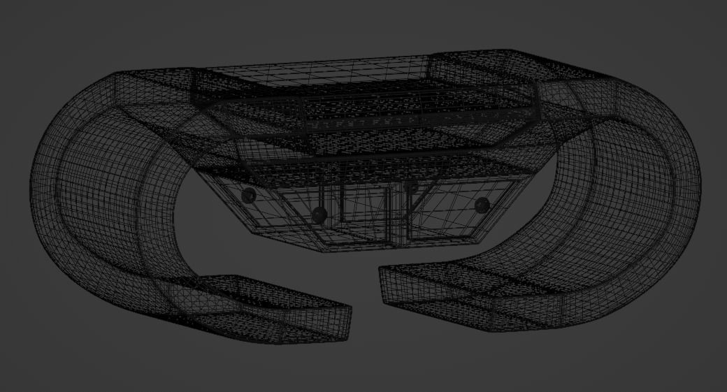 Decorative Modern Mini-table 3D model_7