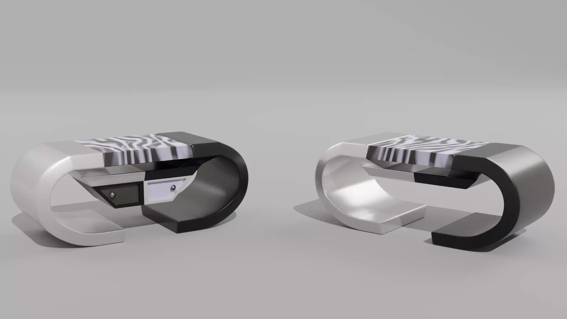 Decorative Modern Mini-table 3D model_0